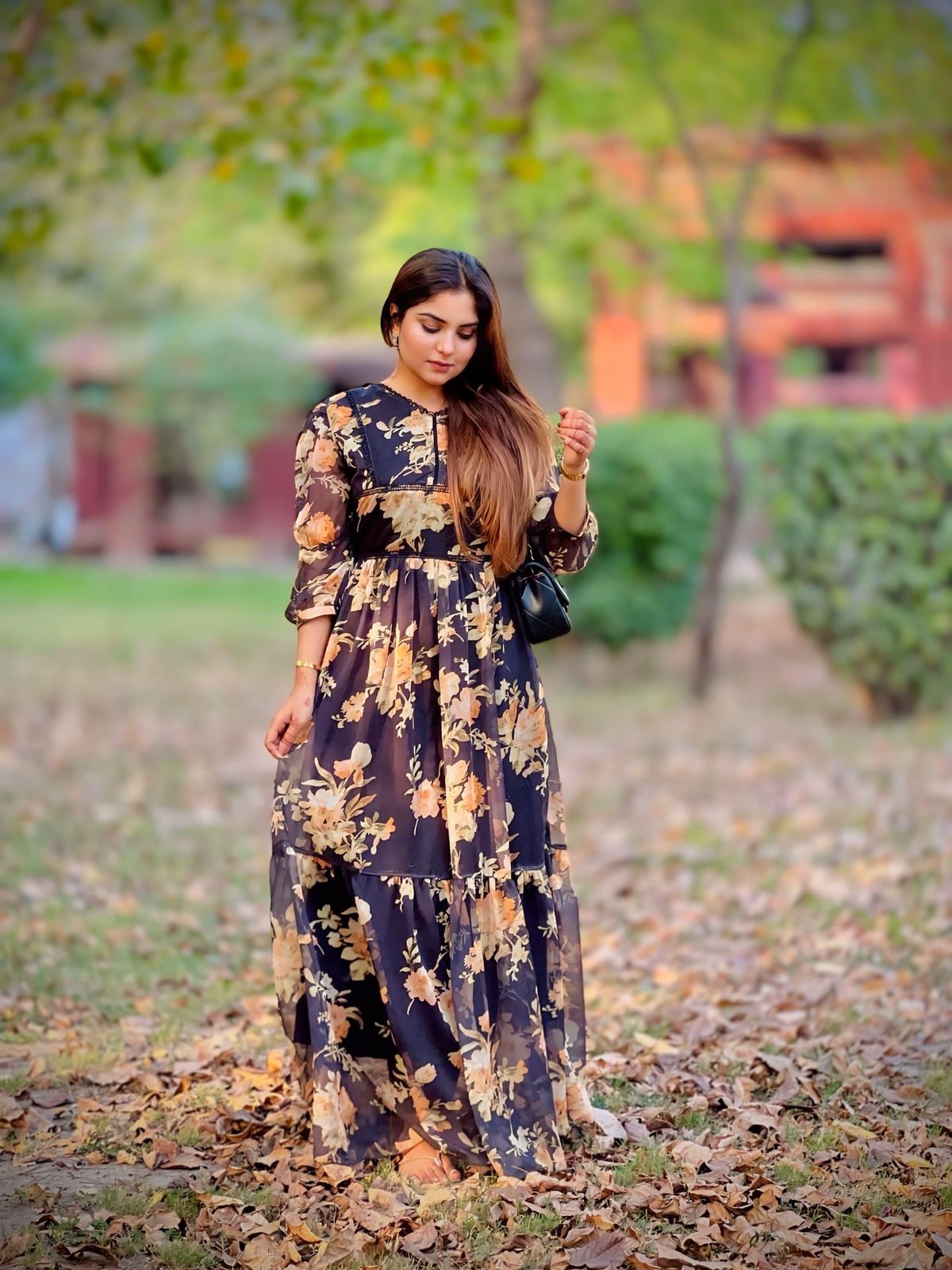 Black Floral