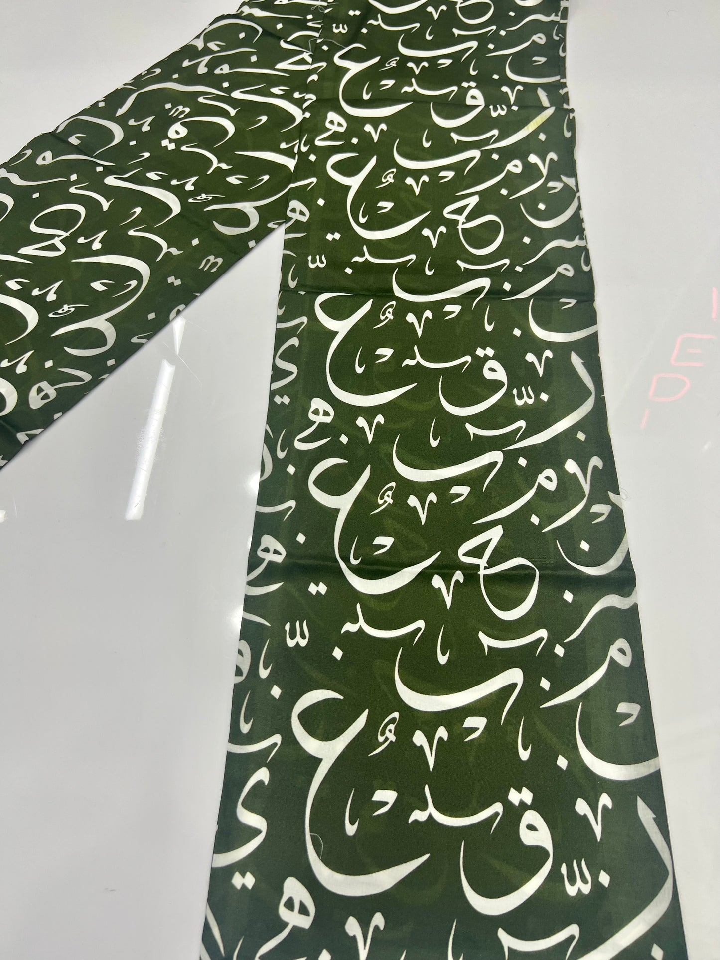 Arabic Calligraphy Scarf