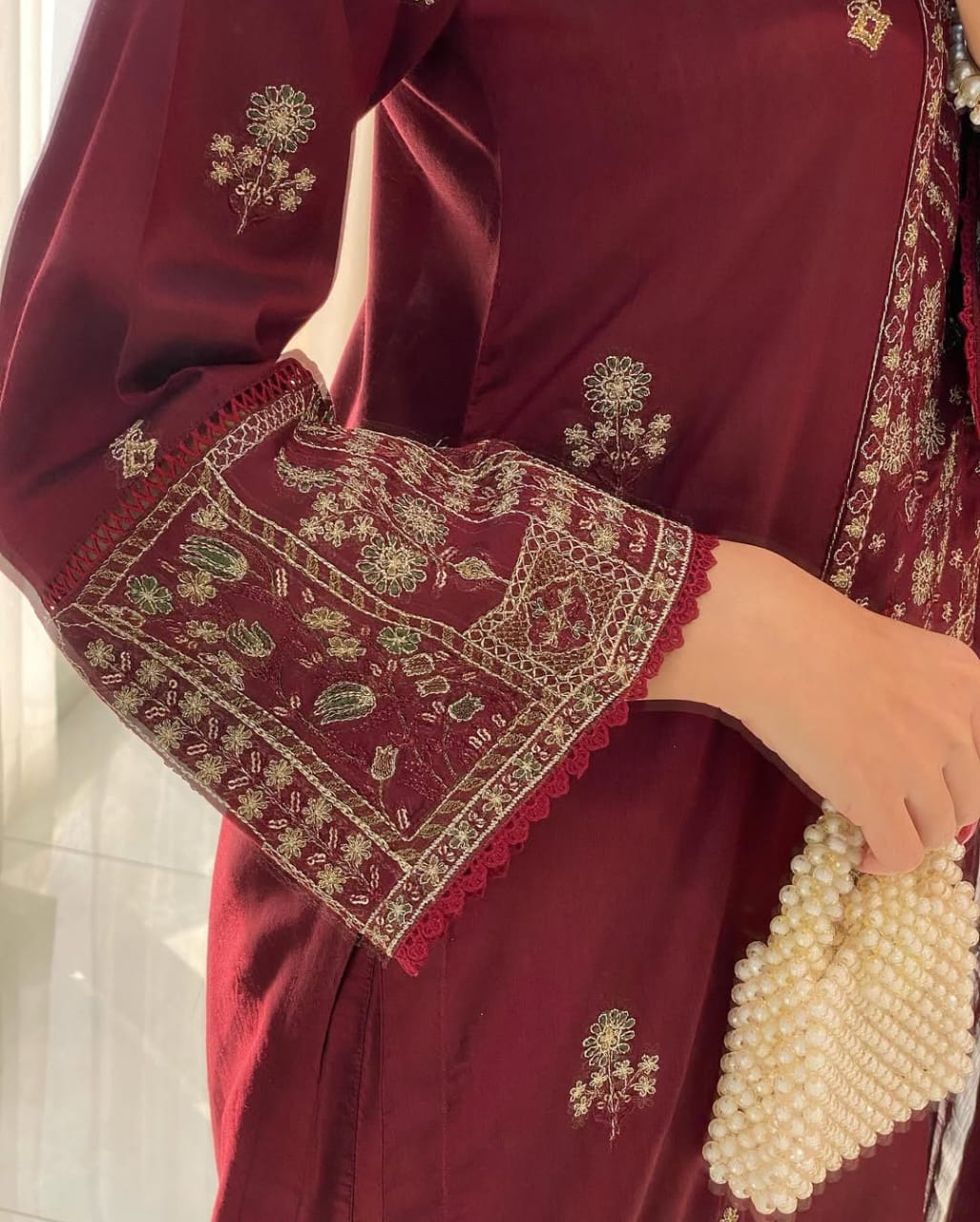 Cotton Embroidered