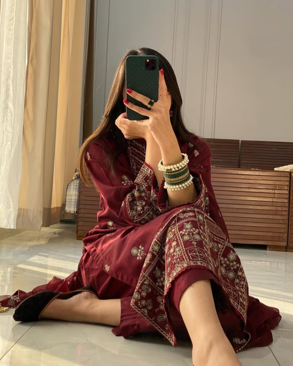 Cotton Embroidered