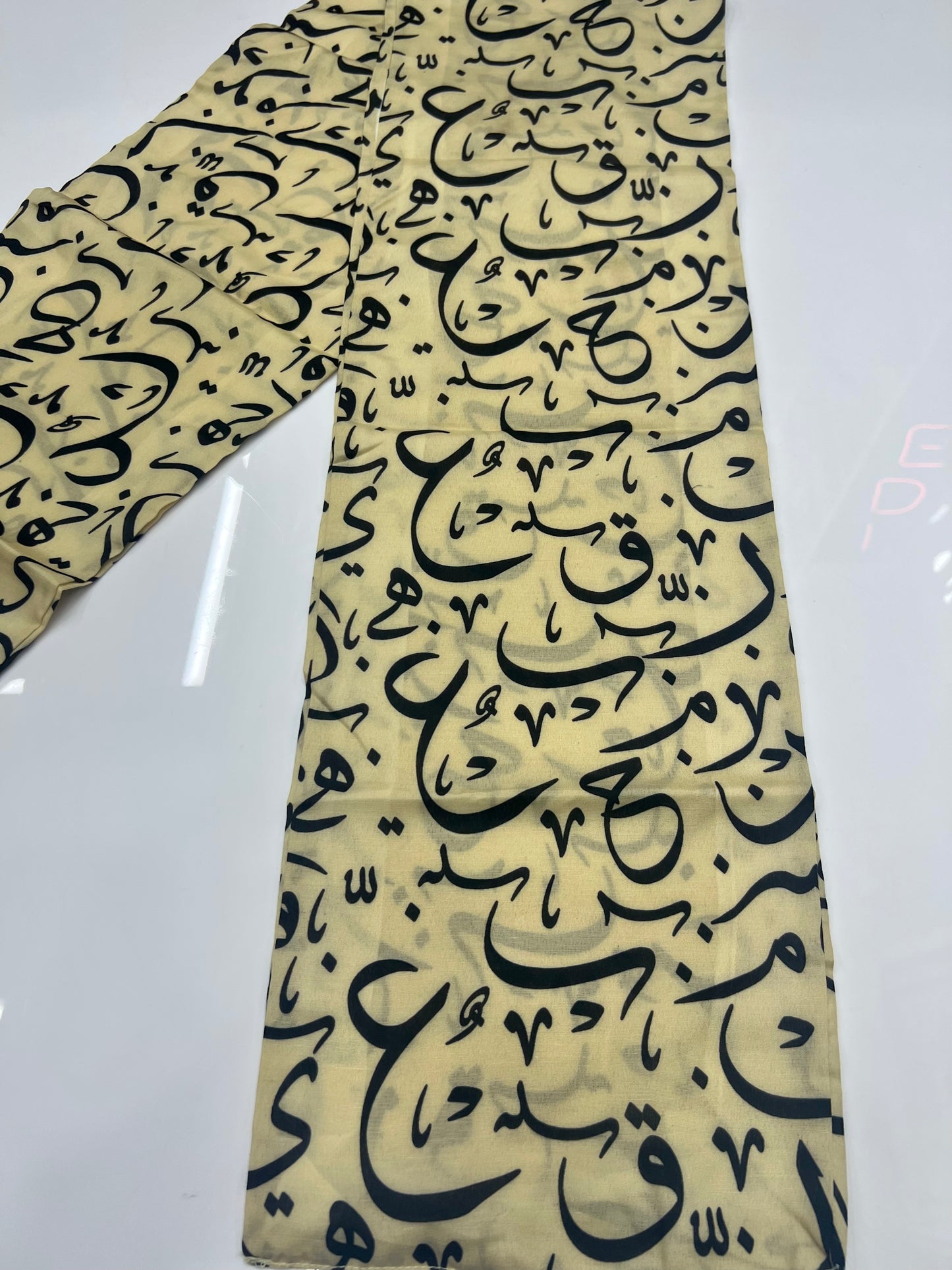 Arabic Calligraphy Scarf
