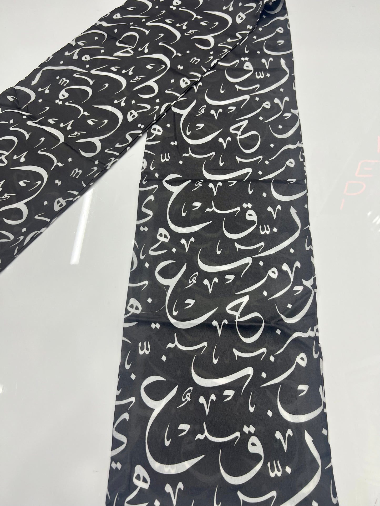 Arabic Calligraphy Scarf