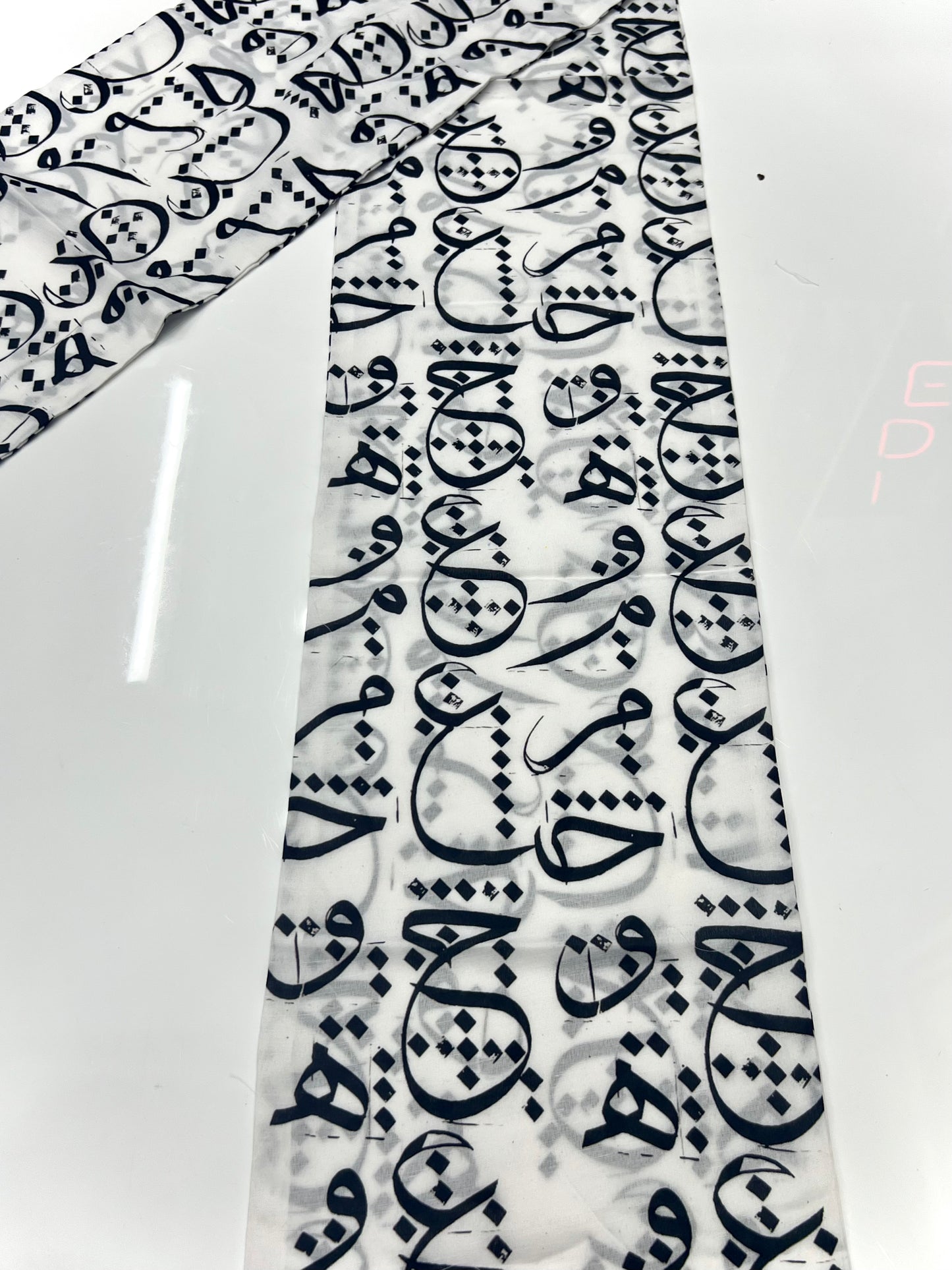 Arabic Calligraphy Scarf