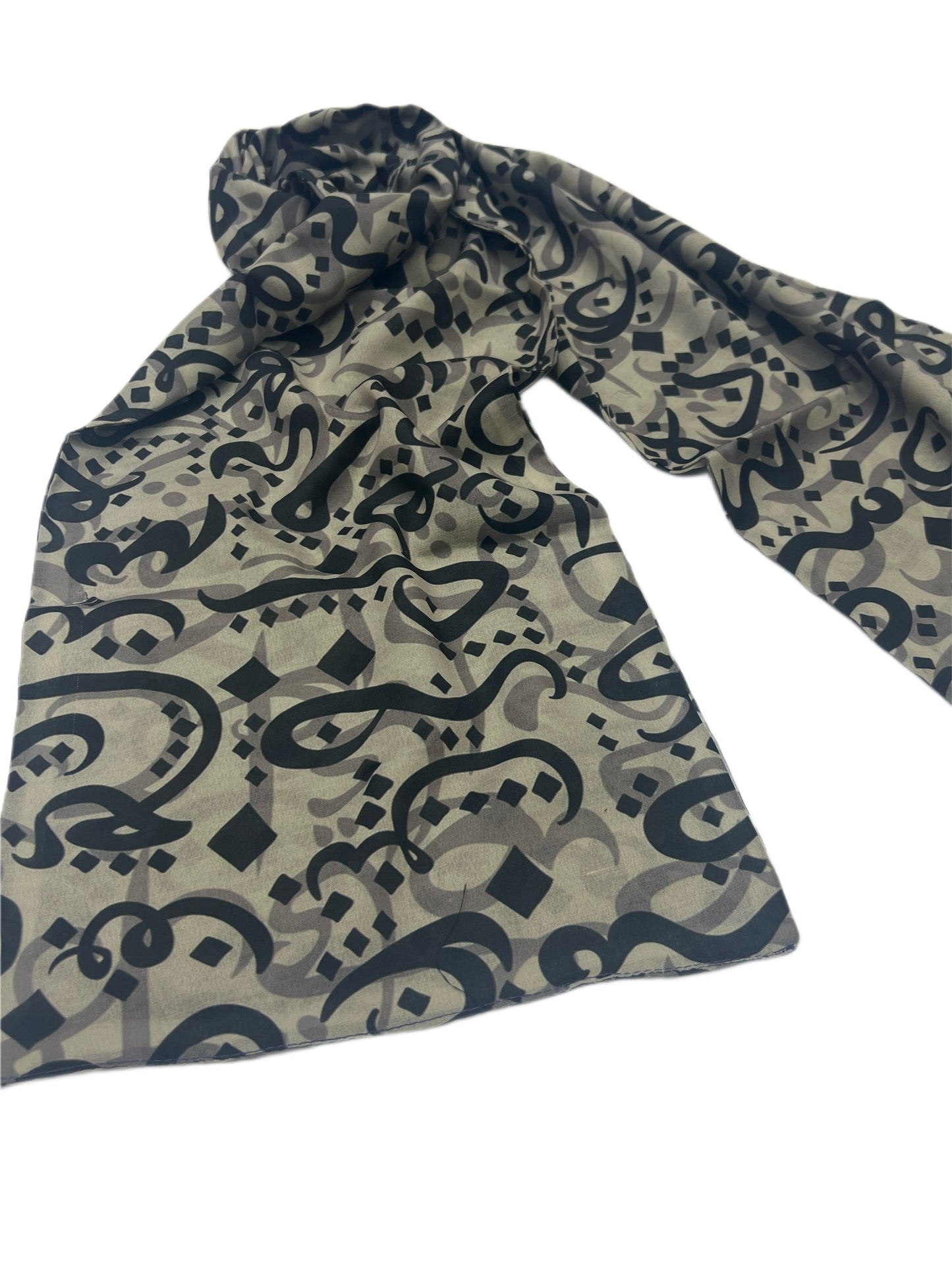 Typography Scarf