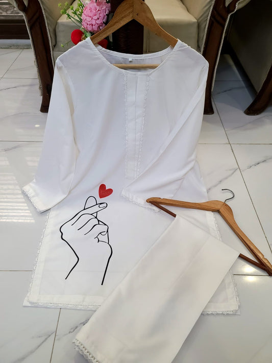 Korean Fingers Print❤️
