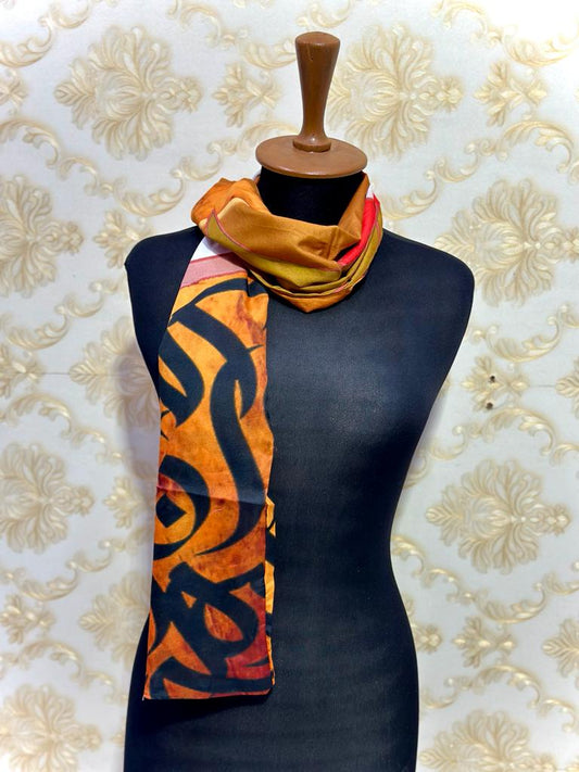 Awaaz Calligraphy Scarf