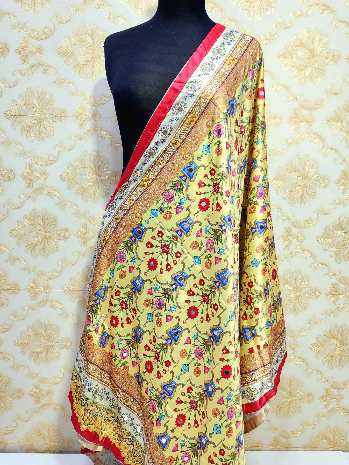 Qalamkar Fancy Dupatta