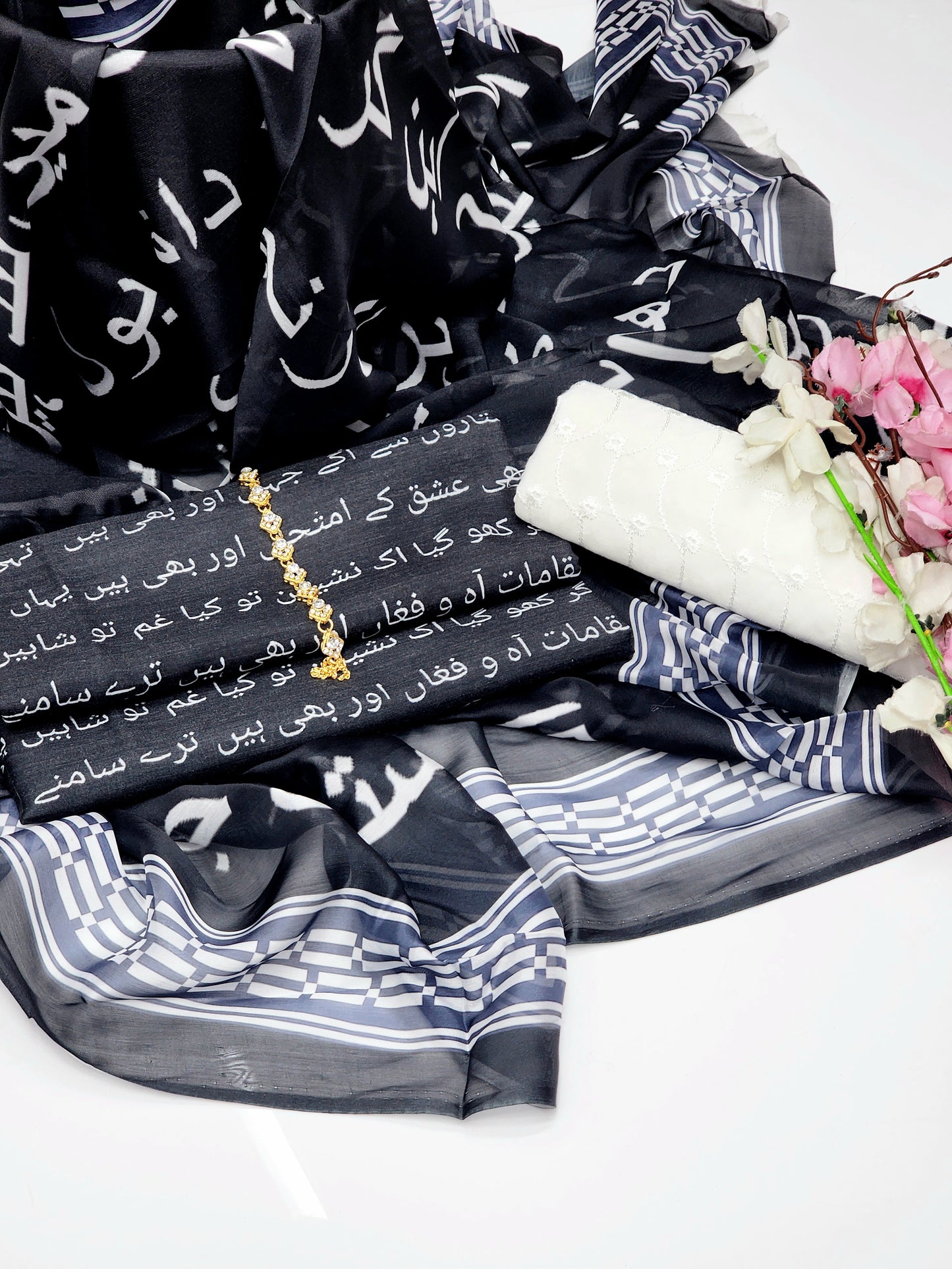 Shaheen Suit - Black